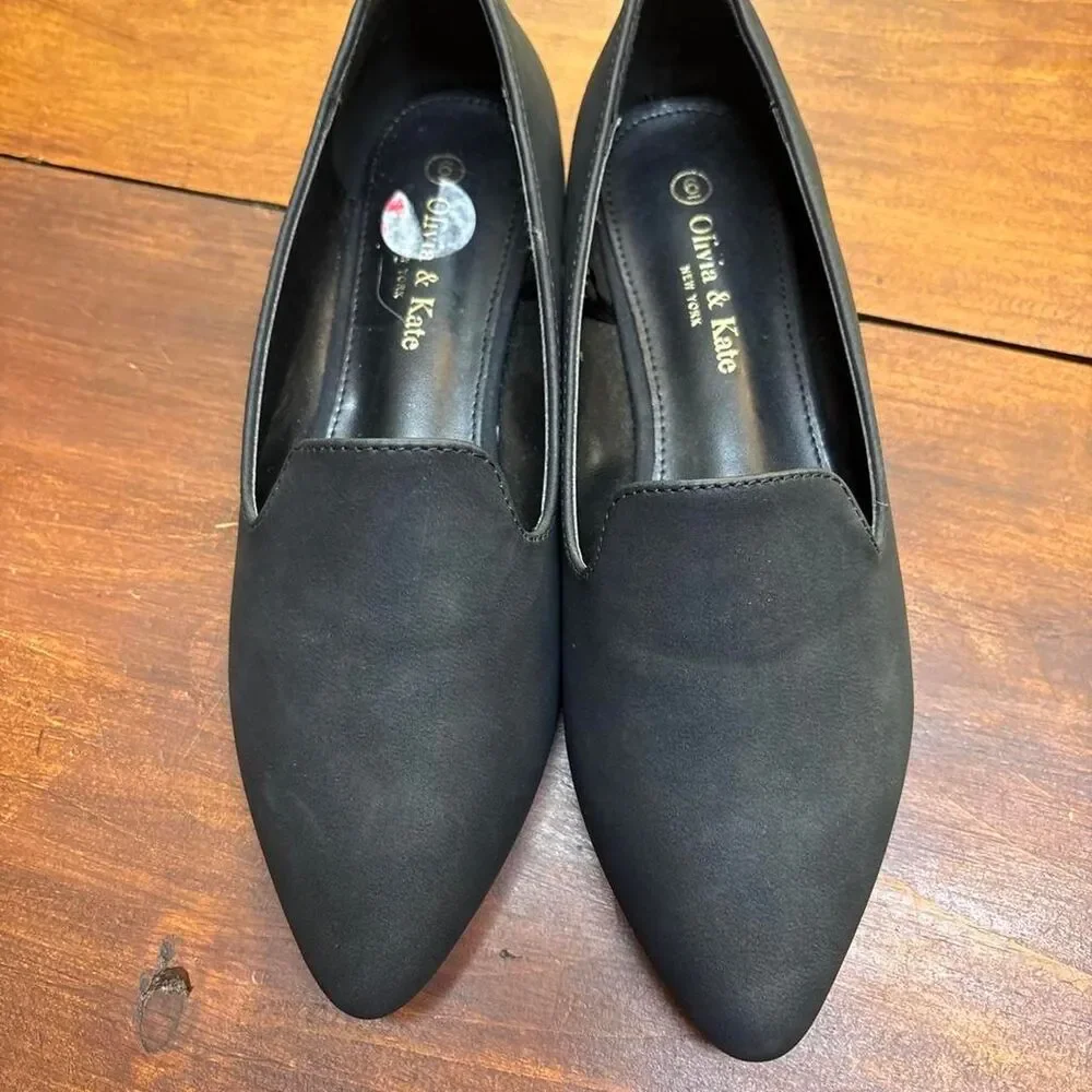 Alice-olivia Women's Black Loafers